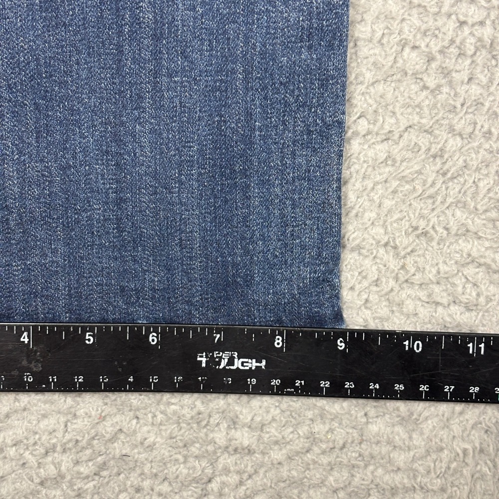 Vigoss Jeans Women 5/6 Blue The New York Bootcut Thick Stitch Flap Pocket Denim - Picture 10 of 10